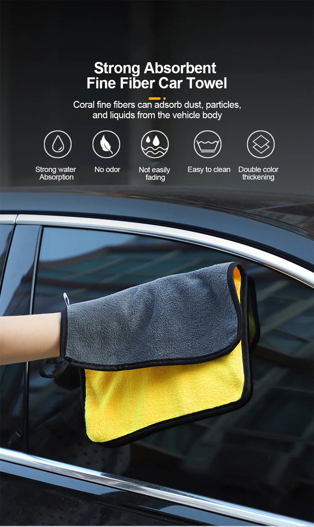AA M-Fiber Car Towels